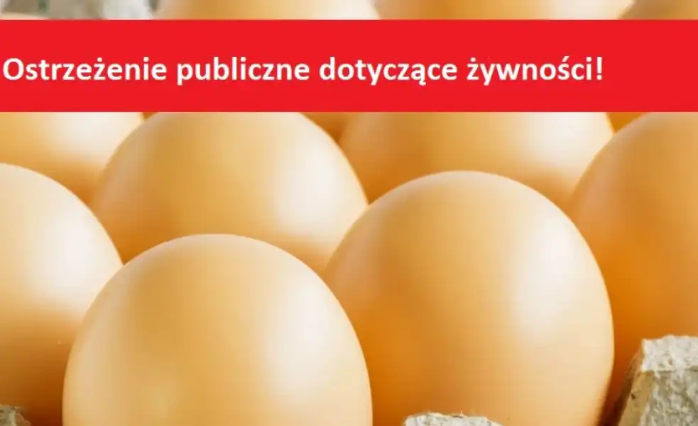 Pałeczki Salmonella Enteritidis na powierzchni skorupek jaj - GIS wydał ostrzeżenie dotyczące żywności