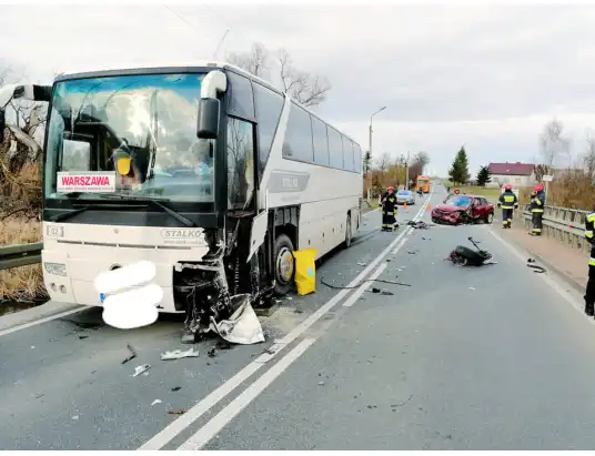 Wypadek w Przemiarowie na DK 57 [Zdjęcia]