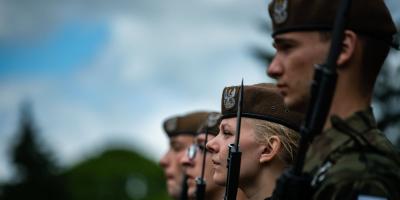 Przysięga wojskowa połączona wraz ze świętem Terytorialsów w Ciechanowie
