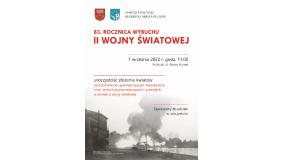 Upamiętnienie rocznicy wybuchu II wojny światowej w Pułtusku
