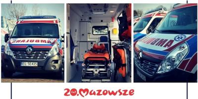 Nowe ambulanse dla Ostrołęckiego Meditransu