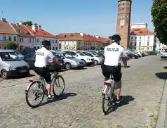 Policyjne partole w Pułtusku służą na rowerach 
