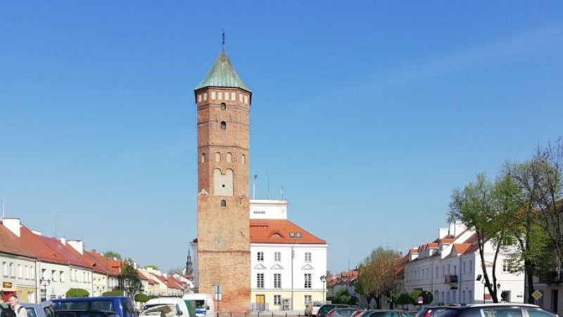 Remont wieży Ratuszowej w Pułtusku