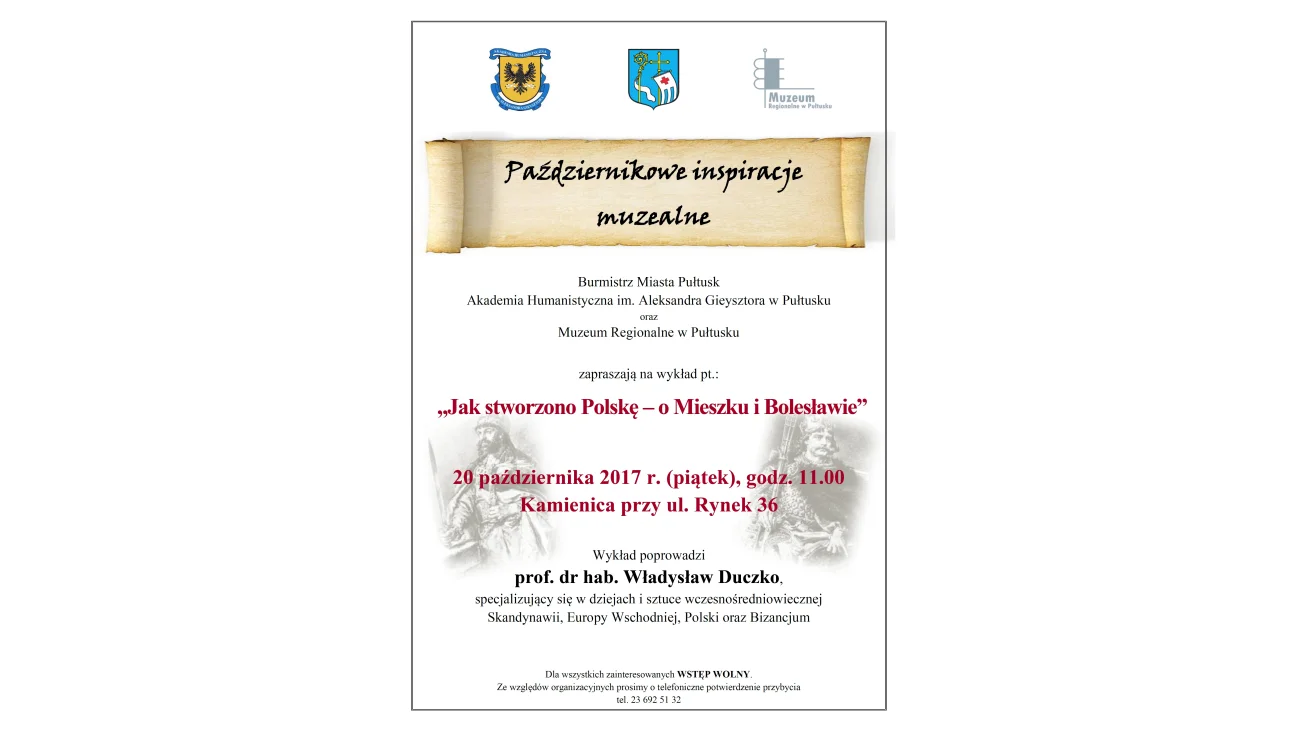 Jak stworzono Polskę - Październikowe inspiracje muzealne