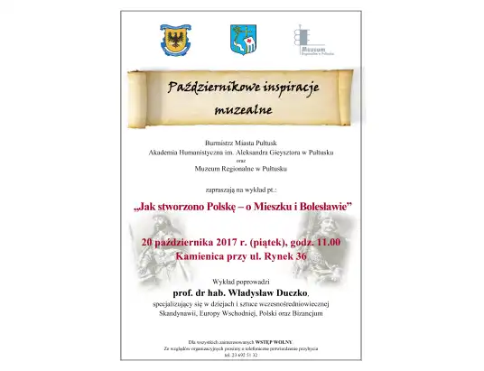 Jak stworzono Polskę - Październikowe inspiracje muzealne