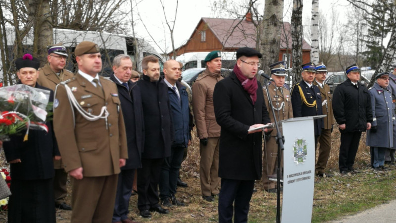 78 rocznica śmierci Roja i Mazura w Szyszkach