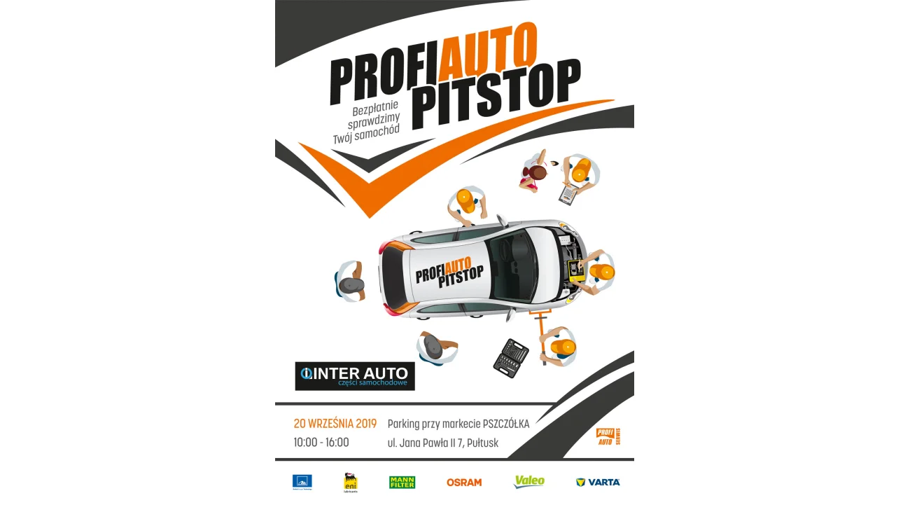 PitStop w Pułtusku: za darmo skontrolują stan techniczny samochodów
