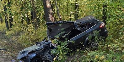 Młody mężczyzna zginął w wypadku w gminie Pokrzywnica