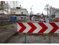 Most Świętojański w Pułtusku zamknięty. Remont trwa.