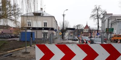 Most Świętojański w Pułtusku zamknięty. Remont trwa.