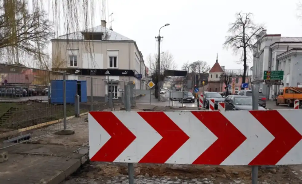 Most Świętojański w Pułtusku zamknięty. Remont trwa.