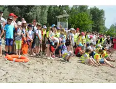 KRĘCI MNIE BEZPIECZEŃSTWO NAD WODĄ - piknik nad rzeką Narew w Pułtusku 