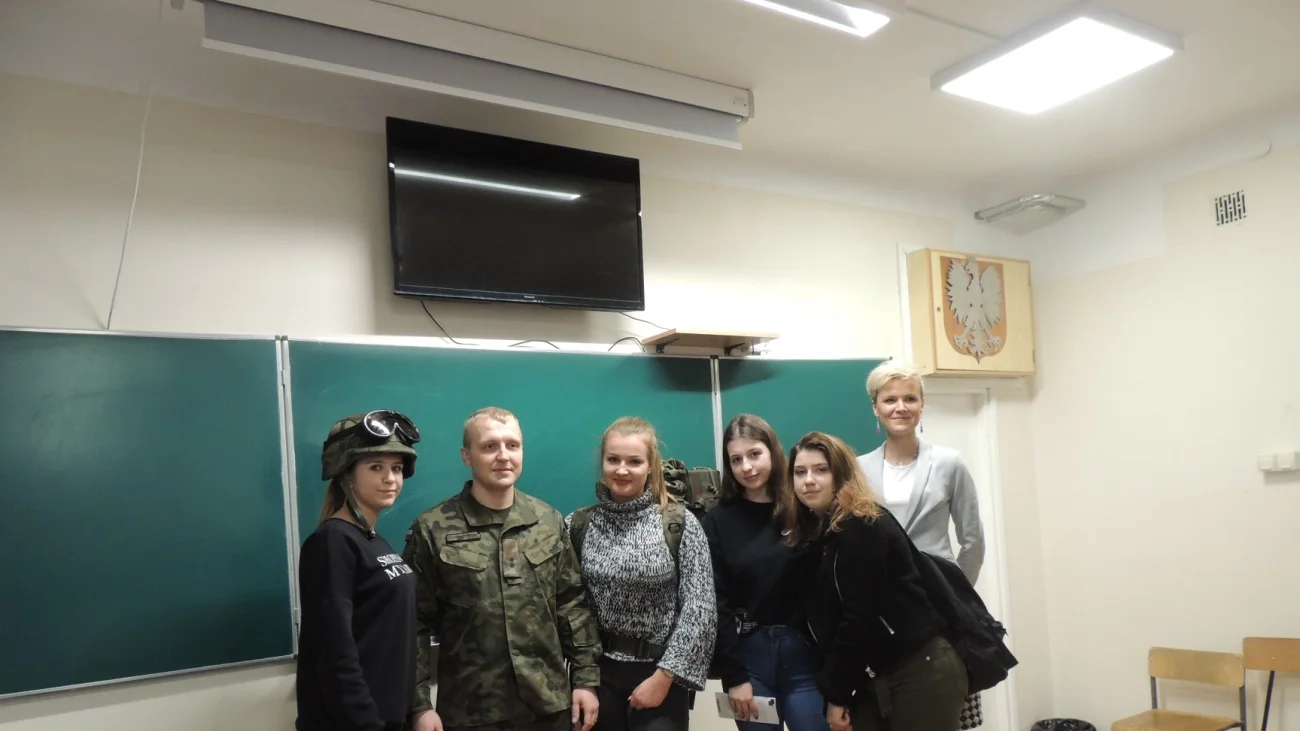 Zostań Żołnierzem Rzeczypospolitej - spotkanie w Ruszkowskim z przedstawicielami wojska 