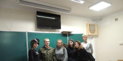 Zostań Żołnierzem Rzeczypospolitej - spotkanie w Ruszkowskim z przedstawicielami wojska 