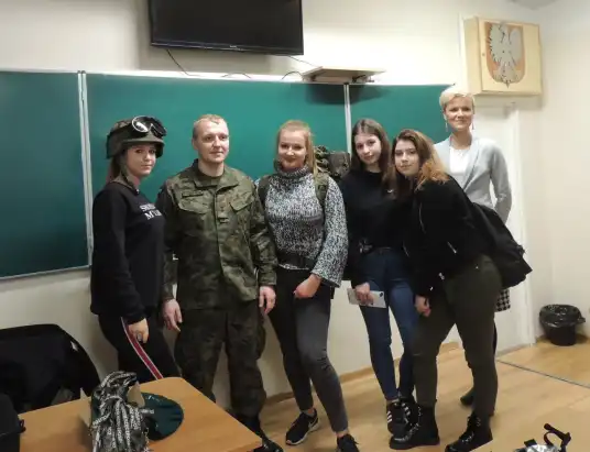 Zostań Żołnierzem Rzeczypospolitej - spotkanie w Ruszkowskim z przedstawicielami wojska 