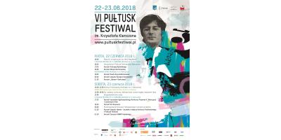 VI Pułtusk Festiwal im. Krzysztofa Klenczona już 22 i 23 czerwca 2018!