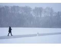 Intensywne opady śniegu - ostrzeżenie IMGW dla powiatu pułtuskiego