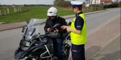 Policjanci podsumowali działania Motocykl