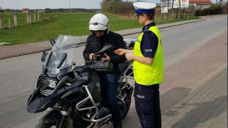 Policjanci podsumowali działania Motocykl