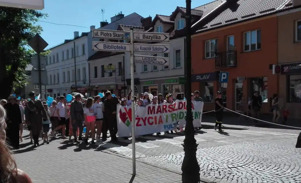 Marsz dla Życia i Rodziny 2019 przeszedł przez Pułtusk