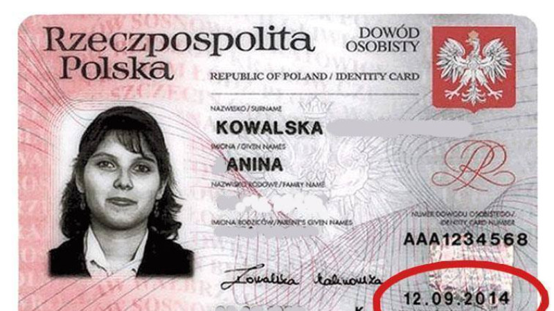 Dowód osobisty - sprawdź jego termin ważności!