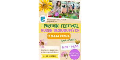 I Pułtuski Festiwal Roślin Ogrodowych – święto natury w sercu miasta!
