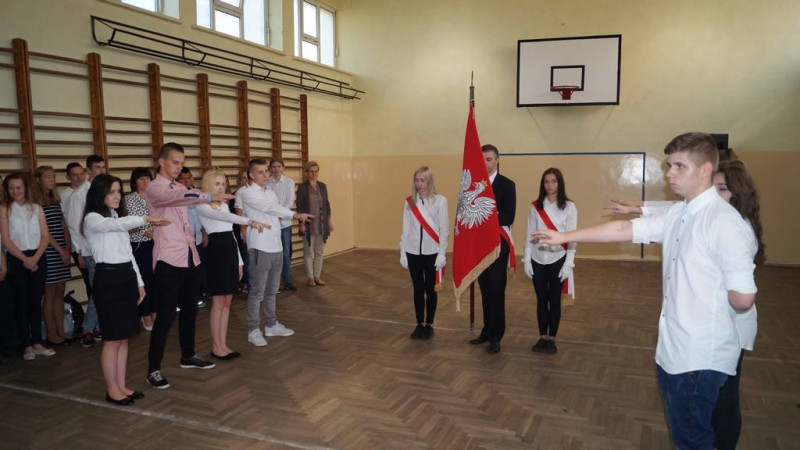 Ślubowanie w pułtuskim Prusie