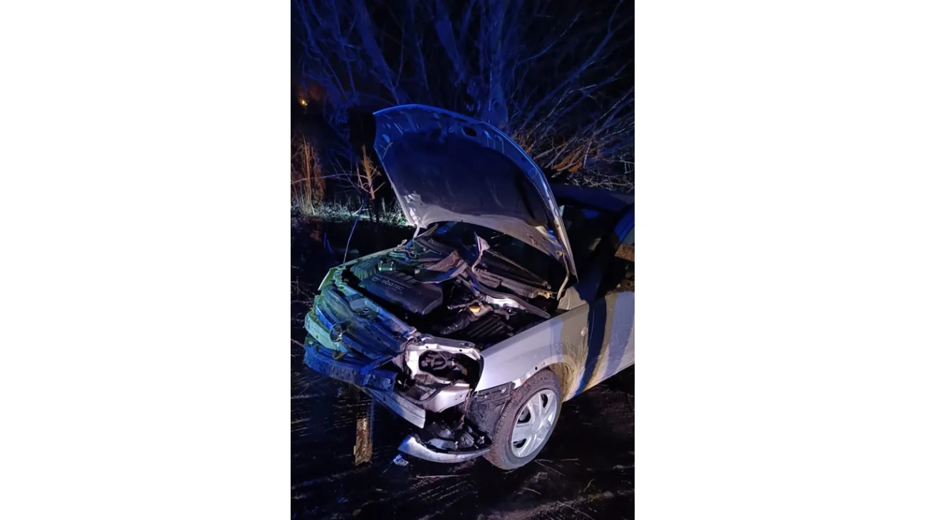 Pułtusk: Pijany kierowca porzucił auto w rowie – został zatrzymany przez policję