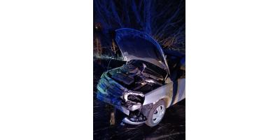 Pułtusk: Pijany kierowca porzucił auto w rowie – został zatrzymany przez policję