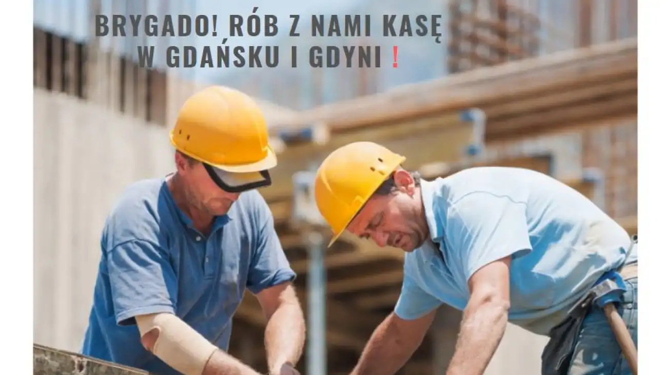 Praca dla brygad ciesielsko – zbrojarskich, Gdynia