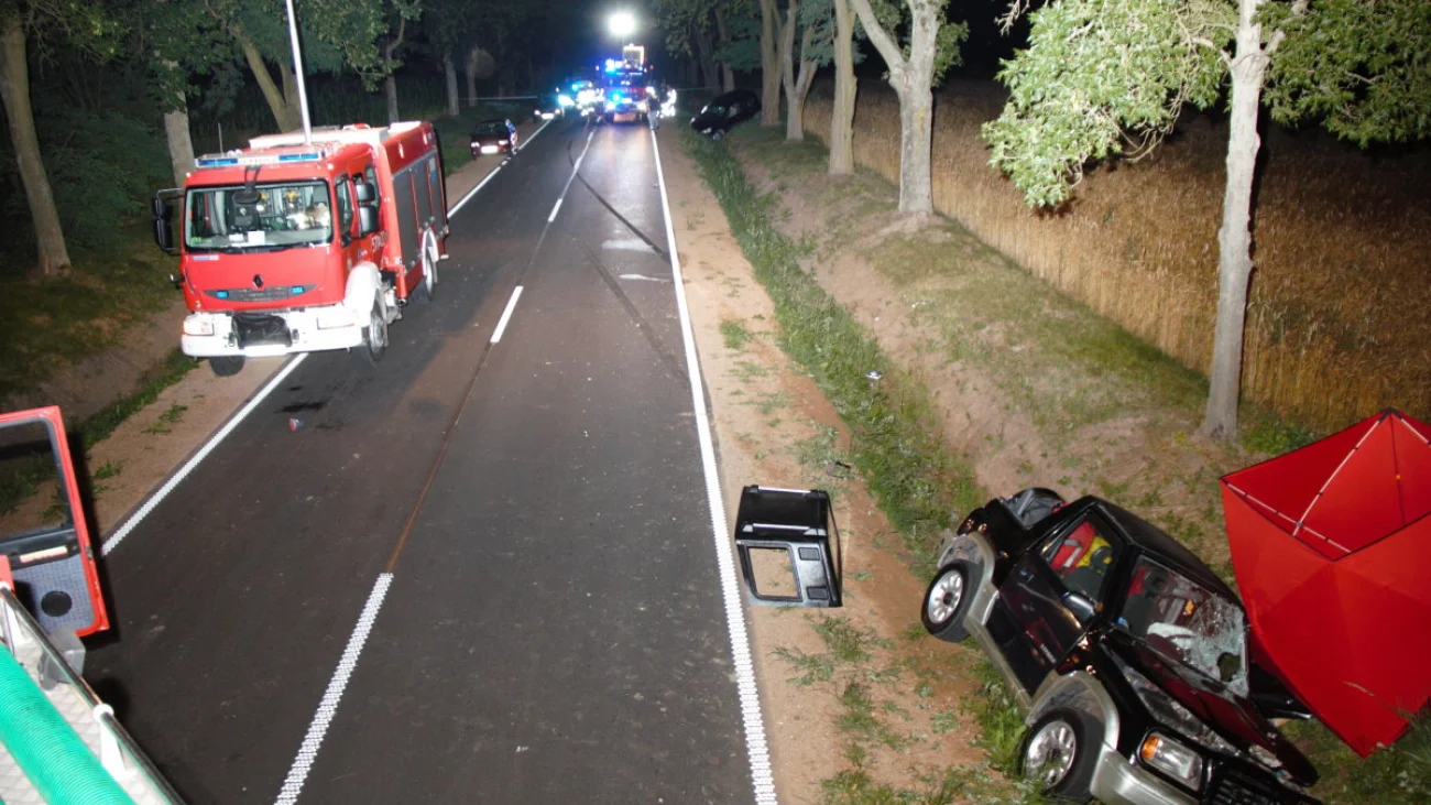 Tragedia pod Płońskiem. Nie żyje mieszkaniec powiatu pułtuskiego