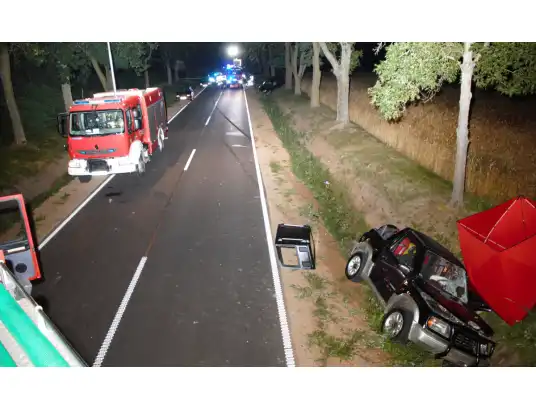 Tragedia pod Płońskiem. Nie żyje mieszkaniec powiatu pułtuskiego