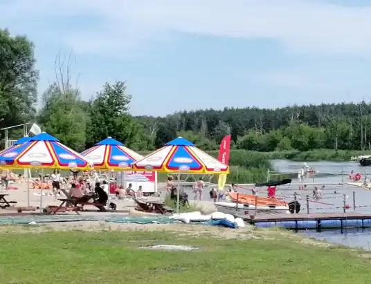 Plaża miejska nad Narwią w Pułtusku