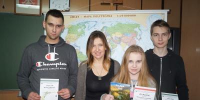 Laureaci "Geo-Planety" z pułtuskiego Prusa
