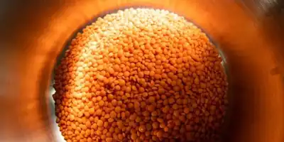 Kaszotto pomidorowe z kaszy jaglanej z czerwoną fasolą