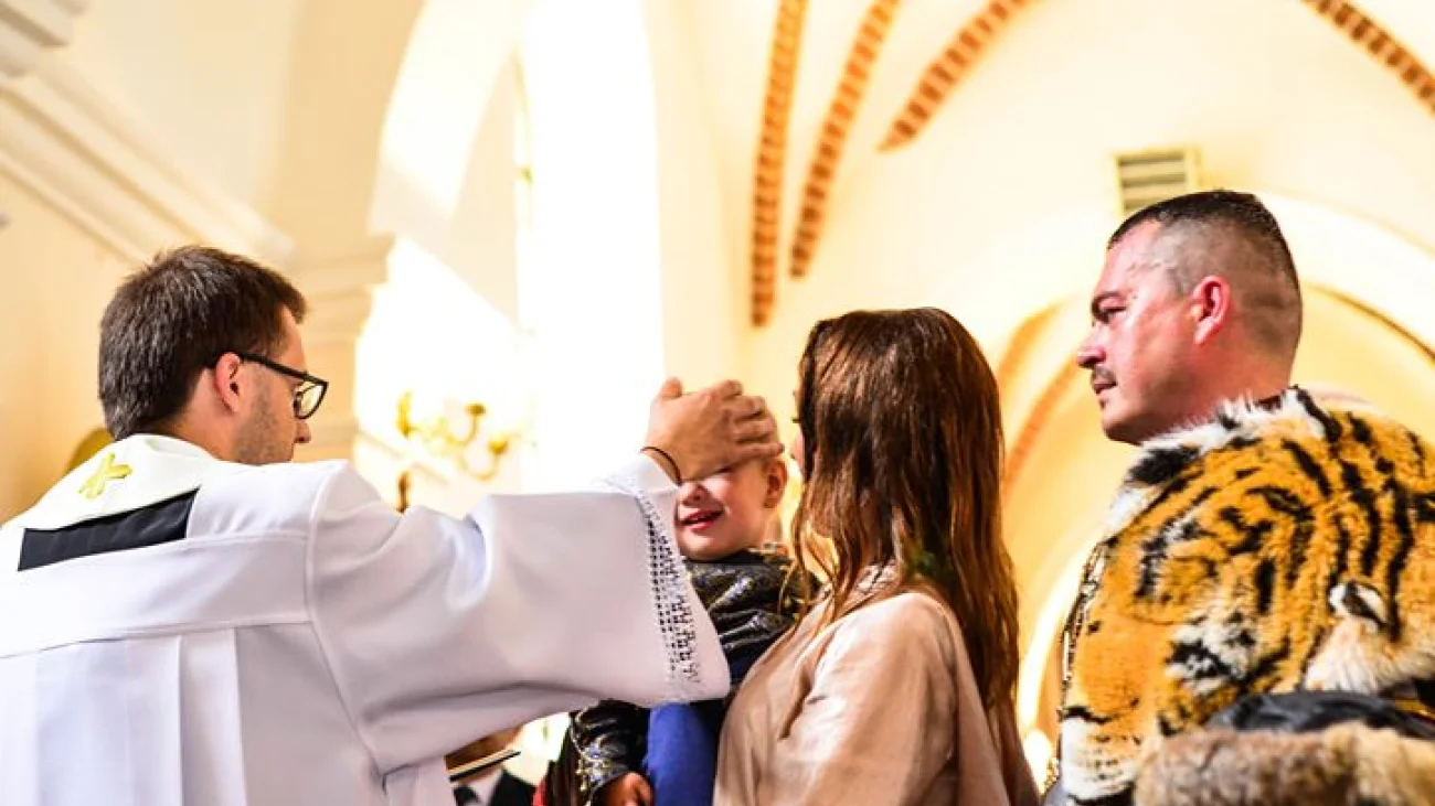 Historyczny chrzest w Pułtuskiej Bazylice