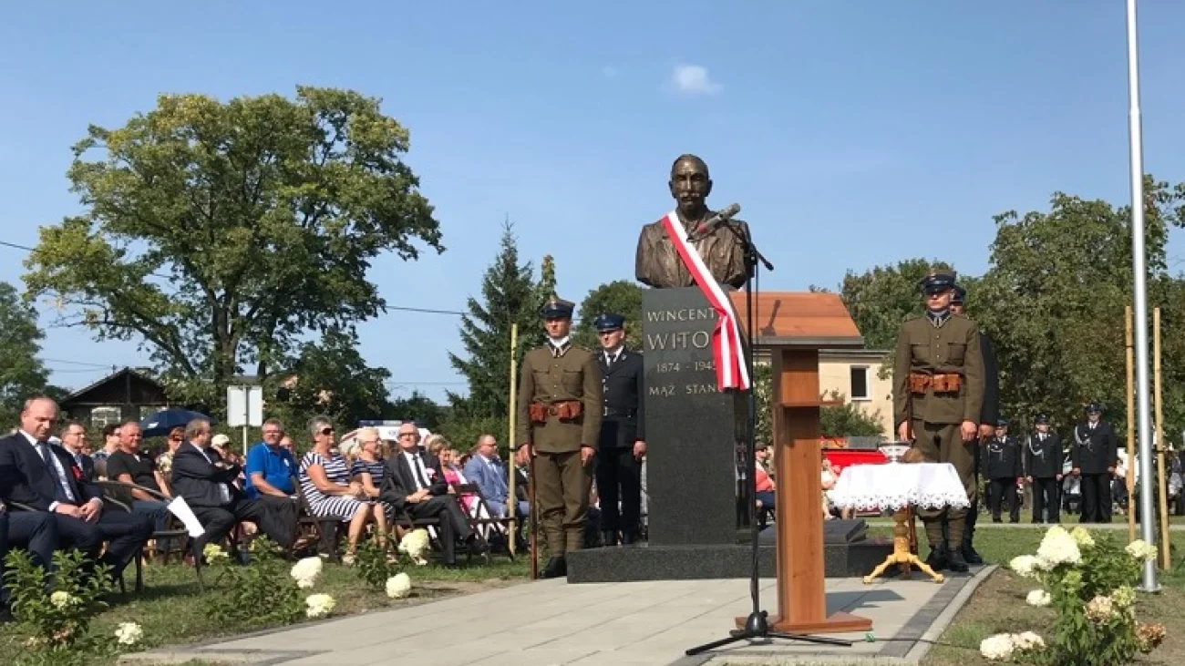 Pomnik Witosa w Pułtusku odsłonięty