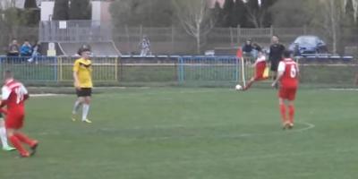 Samobój w meczu Nadnarwianka Pułtusk - KS CK Troszyn