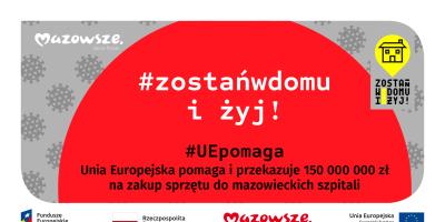 UE I SAMORZĄD MAZOWSZA DOPOSAŻAJĄ MAZOWIECKIE SZPITALE