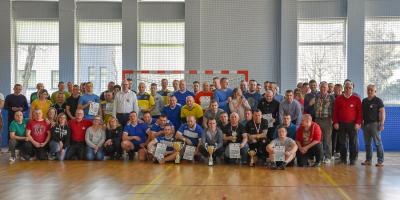 Kolejny Turniej Halowej Piłki Nożnej policjantów