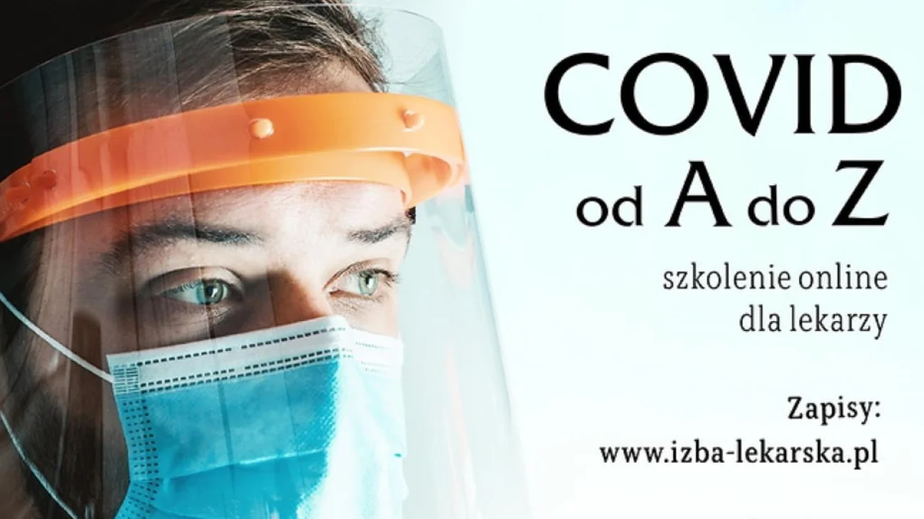 COVID od A do Z – ruszają szkolenia dla lekarzy