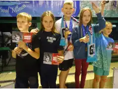 Medale naszych pływaków na Ogólnopolskich zawodach pływackich w Mławie