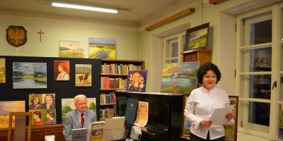 Wernisaż wystawy malarskiej Wiesława Lewandowskiego [ZDJĘCIA]