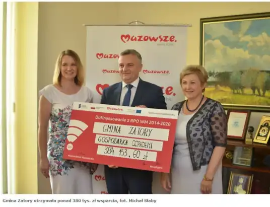 Gmina Zatory otrzymała 385 tys. zł. na PSZOK