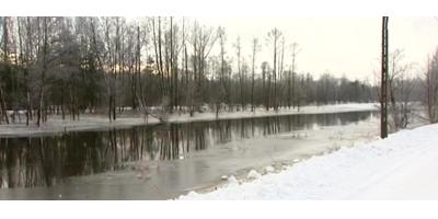 Stan alarmowy na Narwi w Pułtusku przekroczony o 12 cm! Woda opadła 15 cm.