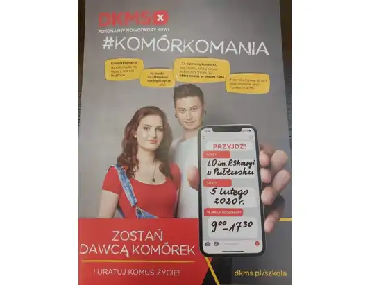 Dzień Dawcy Szpiku w pułtuskim LO im. P. Skargi