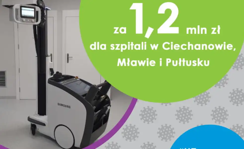 Nowy aparat RTG dla Szpitala Powiatowego Gajda-Med Sp. z o.o. w Pułtusku 
