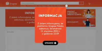 Shopee kończy działalność w Polsce