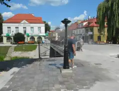 Zraszacz uliczny w Pułtusku