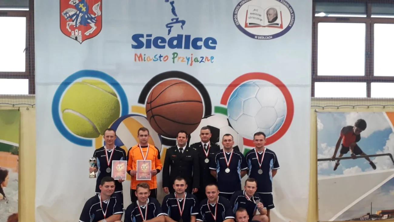 Pułtuscy strażacy wicemistrzami Województwa Mazowieckiego w Halowej Piłce Nożnej